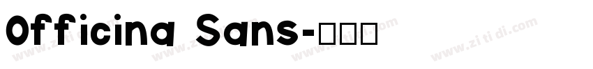0fficina Sans字体转换